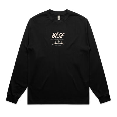 BESE long Heavy Tee Black Thumbnail