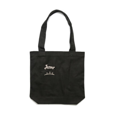 Jesus Dark tote Thumbnail
