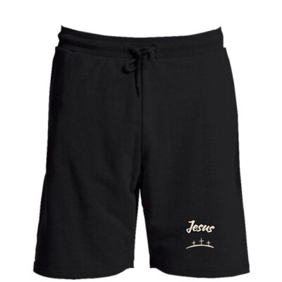 Jesus Dark sweat shorts Thumbnail